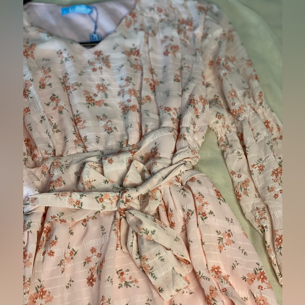 Baby pink dress for sale
